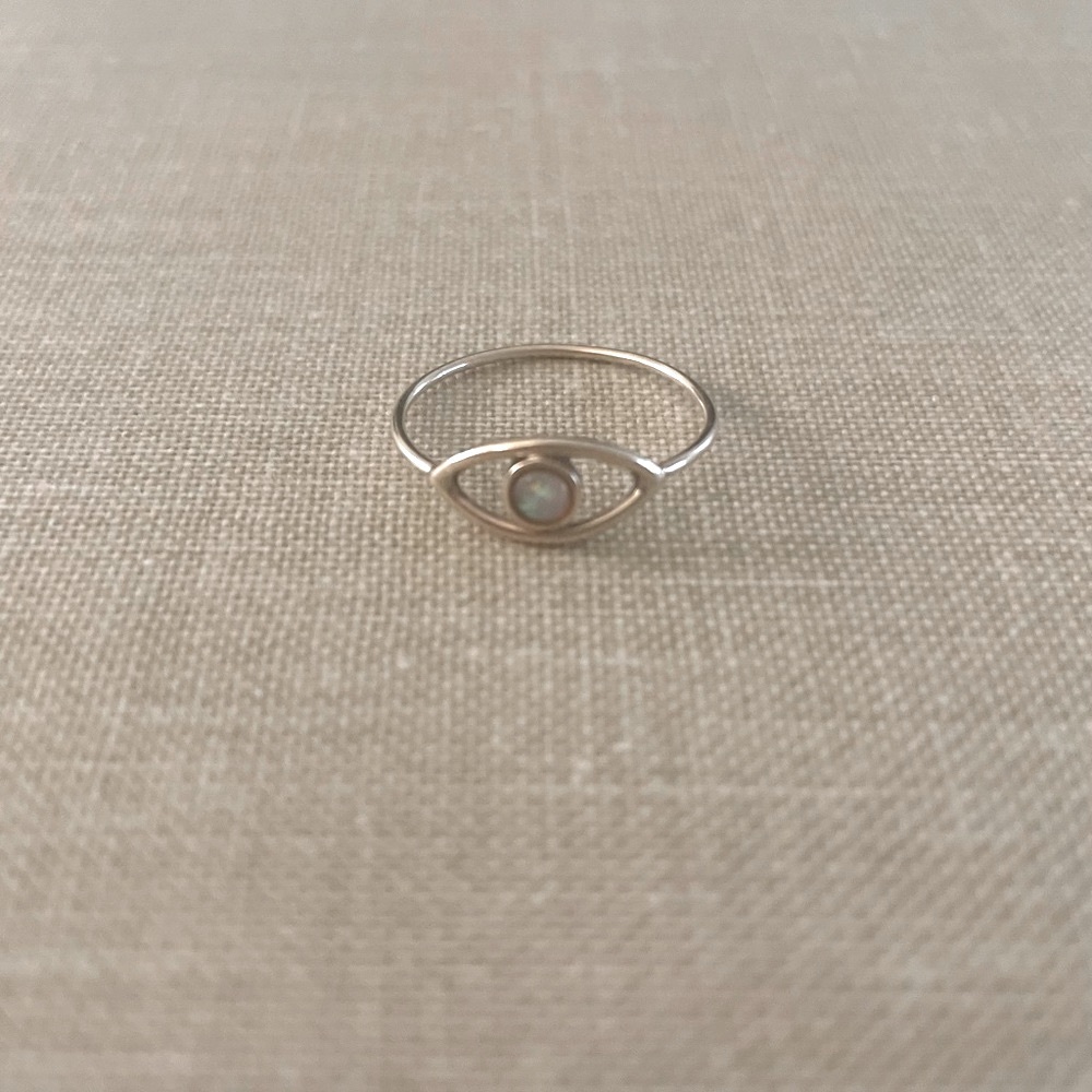 Kristen Elspeth Evil Eye Ring